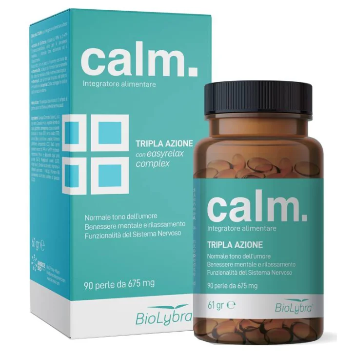 BioLybra Calm. Integratore Benessere Mentale 90 perle BioLybra Calm. Integratore Benessere Mentale 90 perle