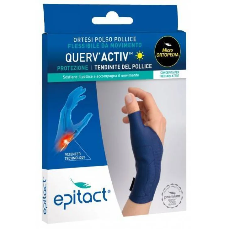 Epitact Querv’Activ Tendinite Di De Quervain Tutore Polso/Pollice Sinistro Small Epitact Querv’Activ Tendinite Di De Quervain Tutore Polso/Pollice Sinistro Small