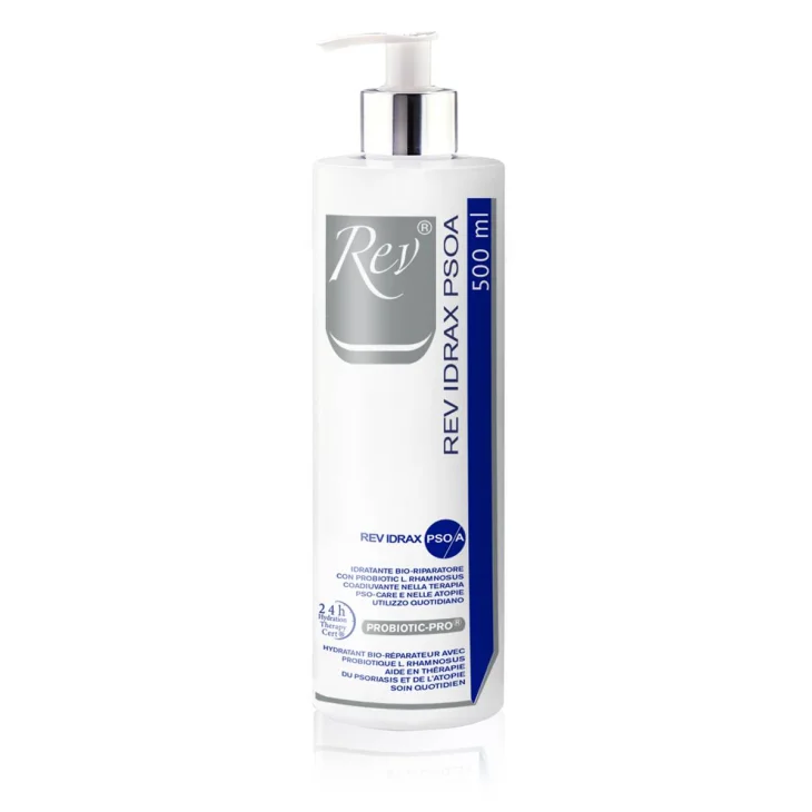 Pharmabio Rev Idrax PSOA Idratante Fluido Corpo Psoriasi e Dermatiti 500 ml Pharmabio Rev Idrax PSOA Idratante Fluido Corpo Psoriasi e Dermatiti 500 ml
