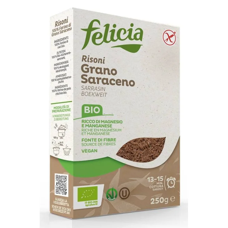Felicia Risoni Grano Saraceno 250 g Felicia Risoni Grano Saraceno 250 g