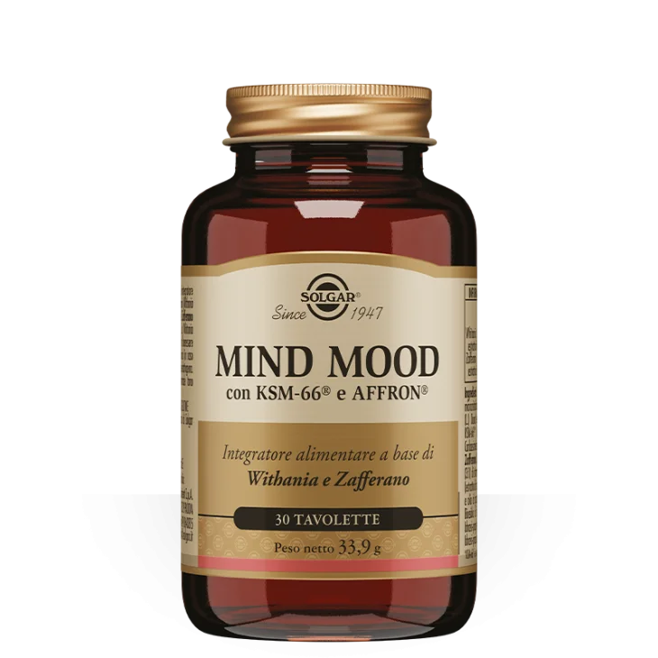 Solgar Mind Mood Integratore Benessere Mentale 30 Tavolette Solgar Mind Mood Integratore Benessere Mentale 30 Tavolette