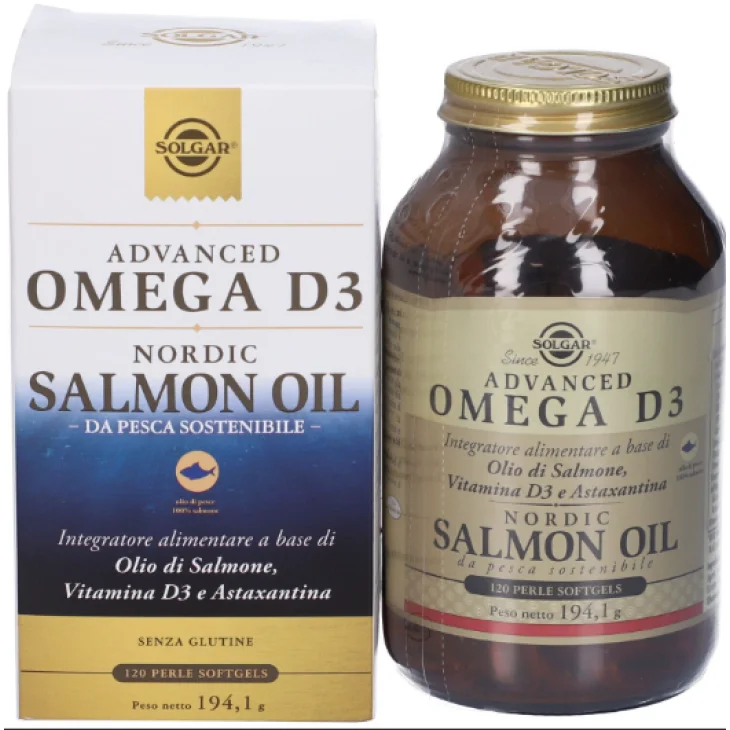 Solgar Advanced Omega D3 120 perle softgels