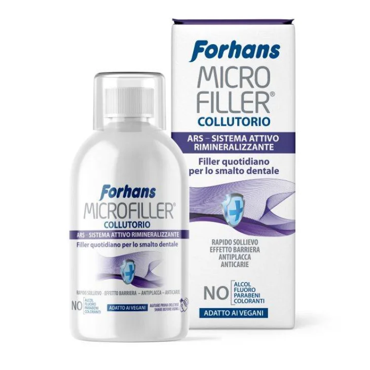 Forhans Microfiller Collutorio Rimineralizzante 500 Ml Forhans Microfiller Collutorio Rimineralizzante 500 Ml