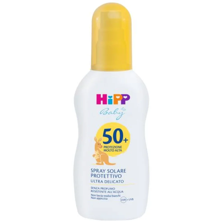 Hipp Spray Solare Protettivo SPF 50+ Bambini e Neonati 150 ml