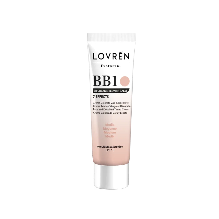 Lovr&eacute;n BB1 Cream Blemish Balm Tonalit&agrave; Media 25 ml