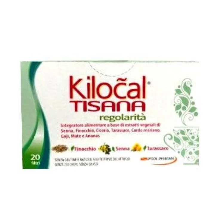Kilocal Tisana Regolarit&agrave; 20 Filtri