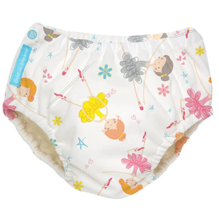 Charlie Banana 2-in-1 Costume Contenitivo e Mutandina Training Diva Ballerina M