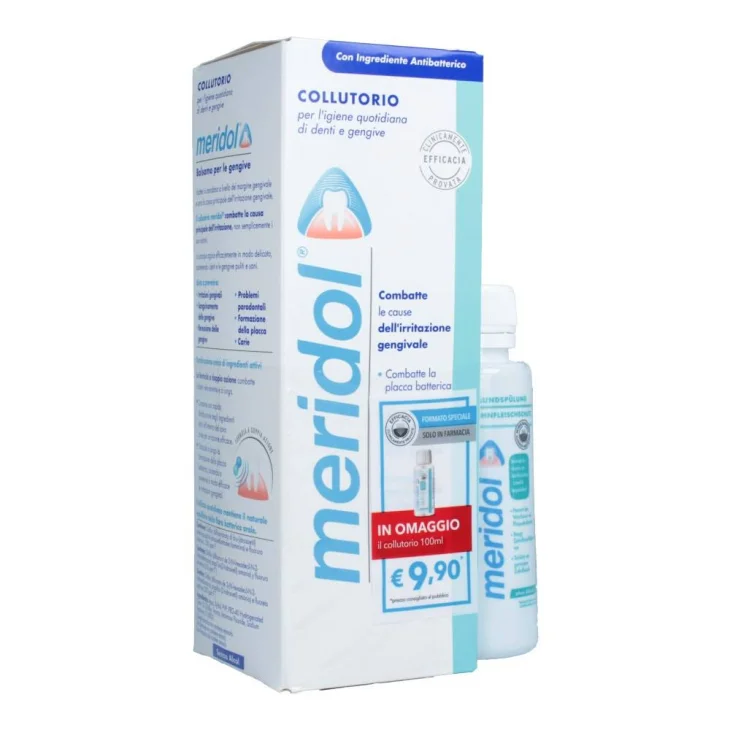 Meridol Collutorio Protezione Gengive Special Pack 400 Ml + 100 Ml