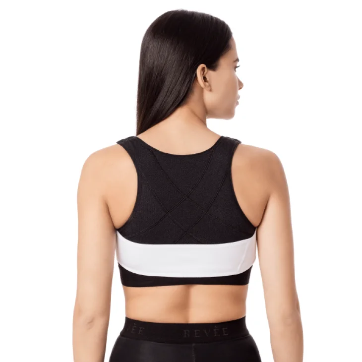 Revee Belt Fascia Elastica Sagomata Post Mastoplastica 0202 White Taglia Medium