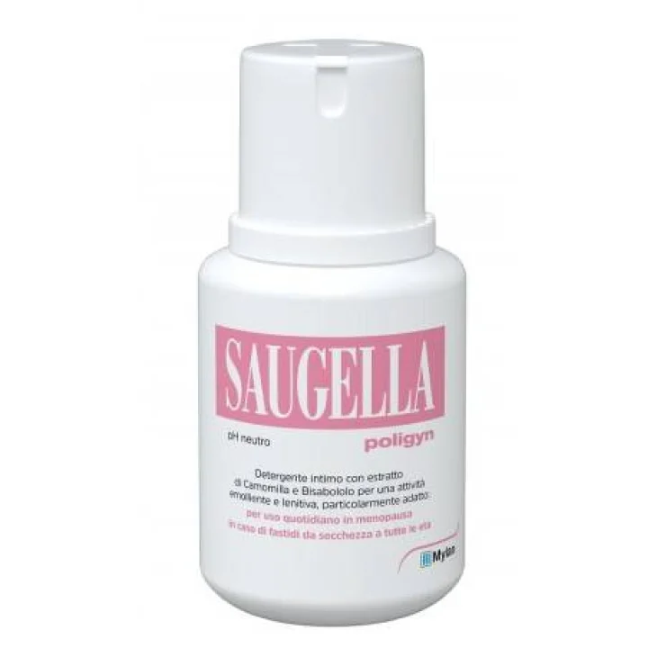 Saugella Poligyn Ph Neutro Detergente Intimo per la Menopausa 100 Ml