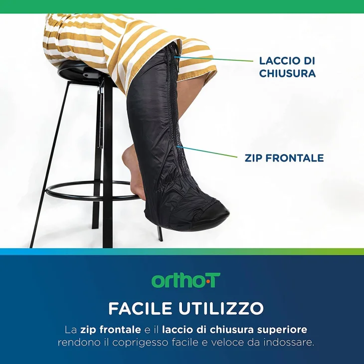 Ortho T Calza Coprigesso Gamba Adulto Taglia XXL 45/46
