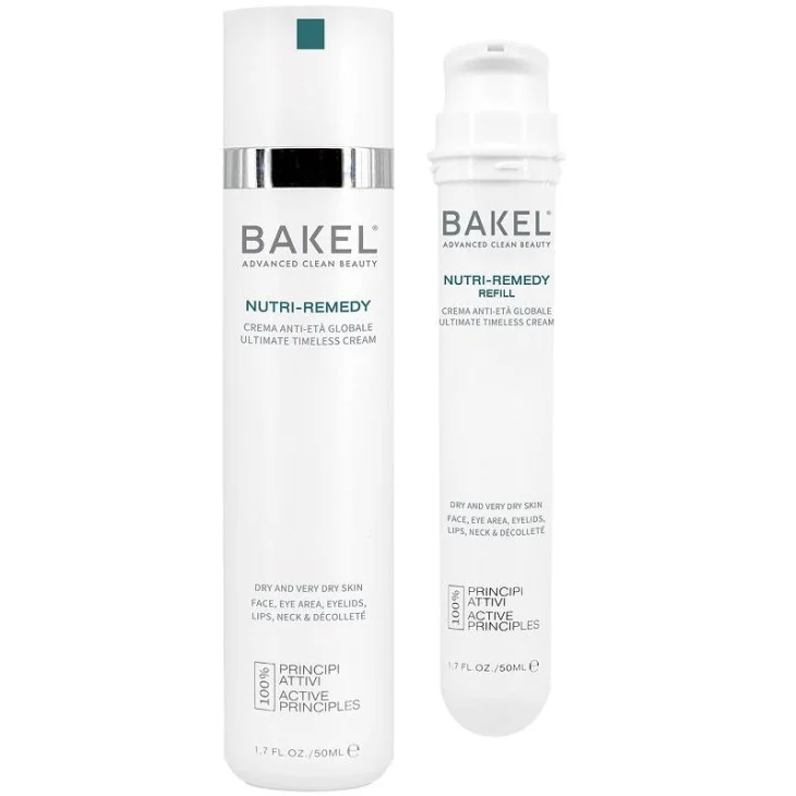 Bakel Nutri-Remedy Case&Refill Crema Anti-Età Globale Per Pelle Da Secca A Molto Secca 50 ml Bakel Nutri-Remedy Case&Refill Crema Anti-Età Globale Per Pelle Da Secca A Molto Secca 50 ml