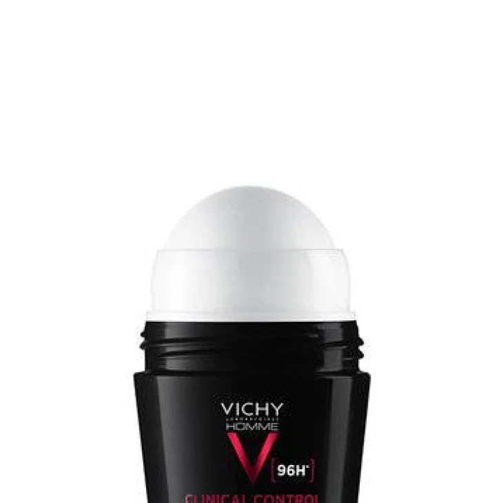 Vichy Homme Clinical Control Deodorante 96H Roll-on Anti-traspirante 50 ml efficace per 96 ore