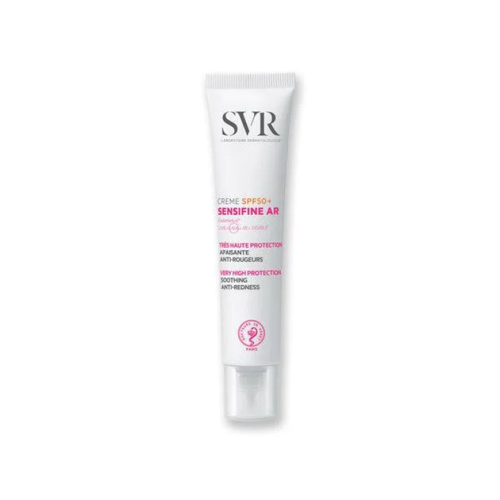 SVR Sensifine Ar Crema Solare Viso SPF50+ Protezione Molto Alta Lenitiva Anti-Rossori 40 ml
