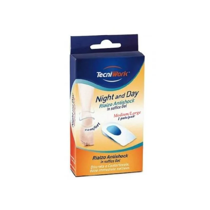 TecniWork Night&Day Rialzo Antishock Medium/Large 1 Paio TecniWork Night&Day Rialzo Antishock Medium/Large 1 Paio