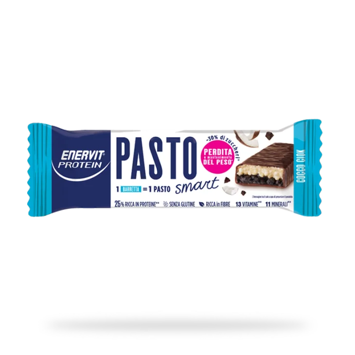 Enervit Protein Cocco Ciok Pasto Sostitutivo Barretta 55 G Enervit Protein Cocco Ciok Pasto Sostitutivo Barretta 55 G