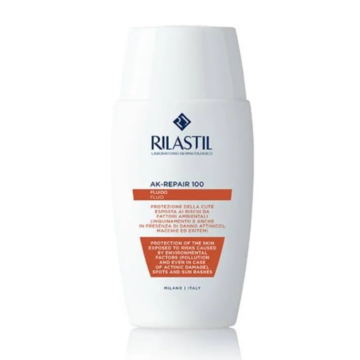 Rilastil Ak Repair 100 Fluido Protezione Solare per Pelli Sensibili 50 ml Rilastil Ak Repair 100 Fluido Protezione Solare per Pelli Sensibili 50 ml