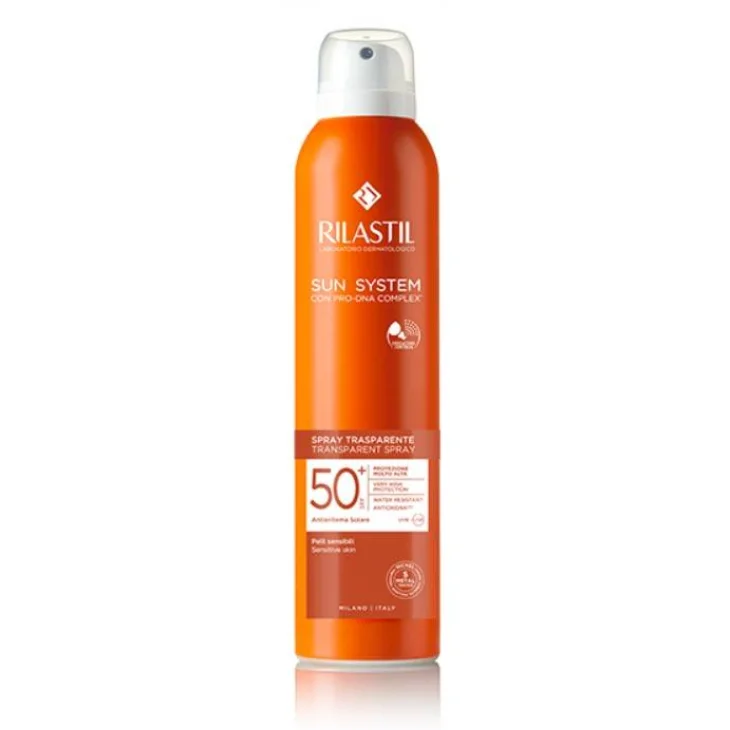 Rilastil Sun System Transparent Spray Spf50+ Solare Corpo 200 ml Rilastil Sun System Transparent Spray Spf50+ Solare Corpo 200 ml