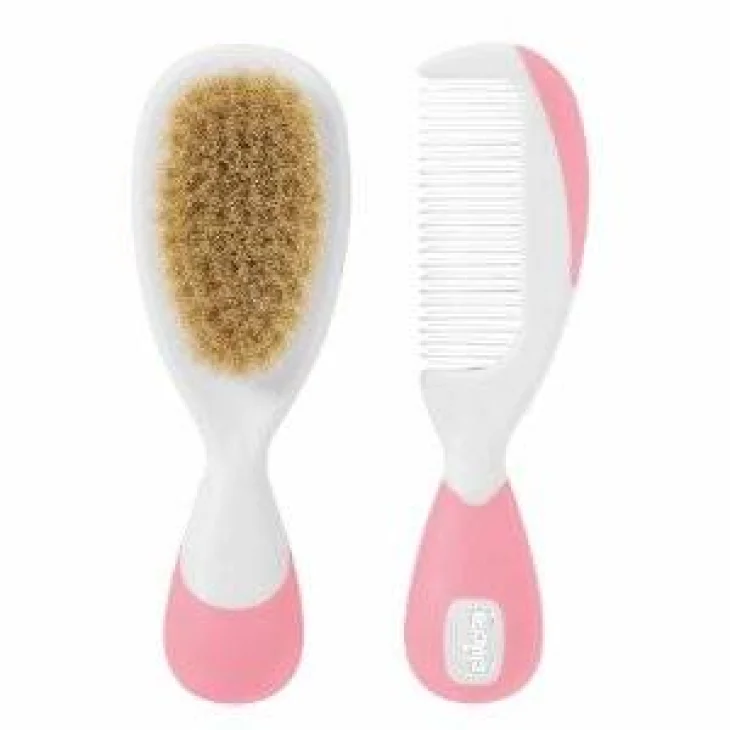 Chicco Set Spazzola e Pettine Colore Rosa Chicco Set Spazzola e Pettine Colore Rosa
