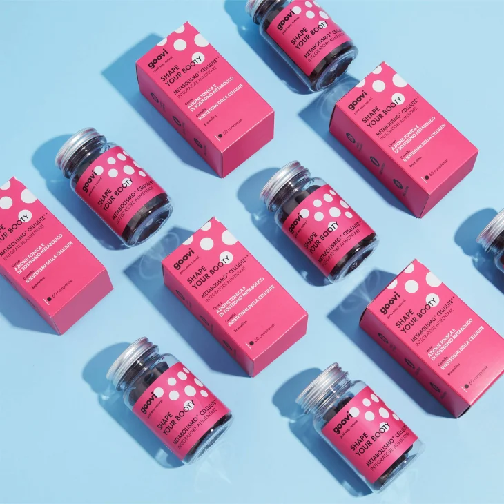 Goovi Shape Your Booty Integratore Metabolismo Cellulite 60 compresse Goovi Shape Your Booty Integratore Metabolismo Cellulite 60 compresse
