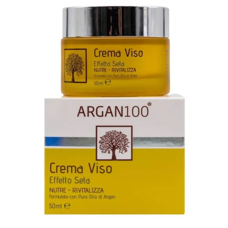 E.f.a.s. Argan100 Crema Viso Effetto Seta 50 ml E.f.a.s. Argan100 Crema Viso Effetto Seta 50 ml