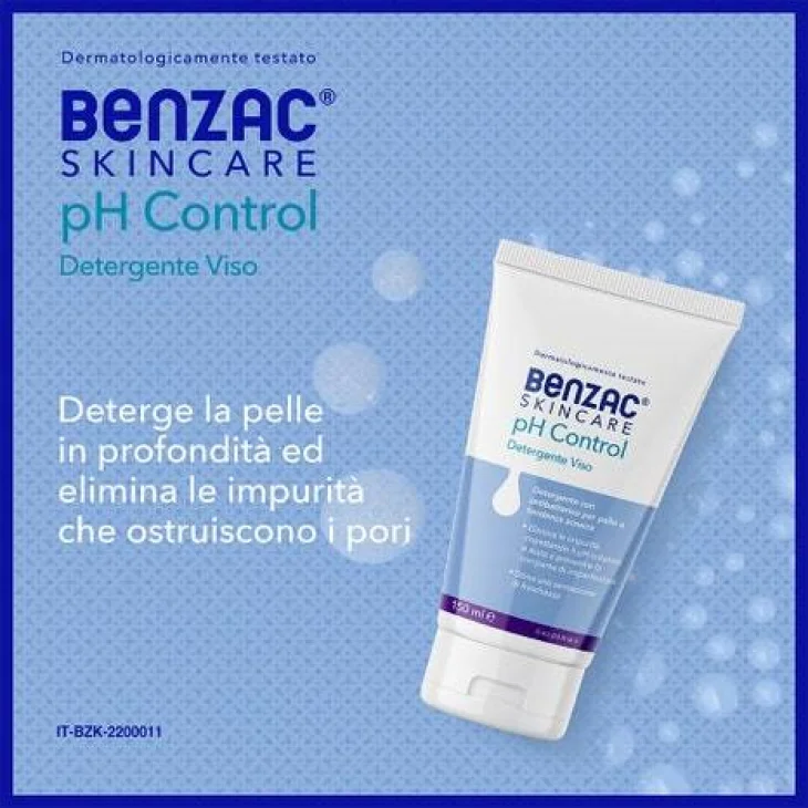 Benzac Skincare Ph Control Detergente Viso per Pelle con Acne 150 ml Benzac Skincare Ph Control Detergente Viso per Pelle con Acne 150 ml
