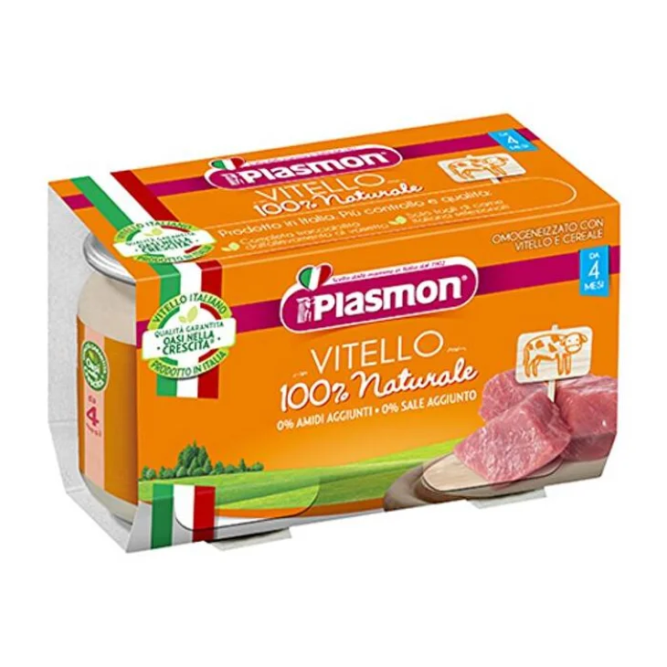 Plasmon Omogeneizzato al Vitello 2x120 grammi