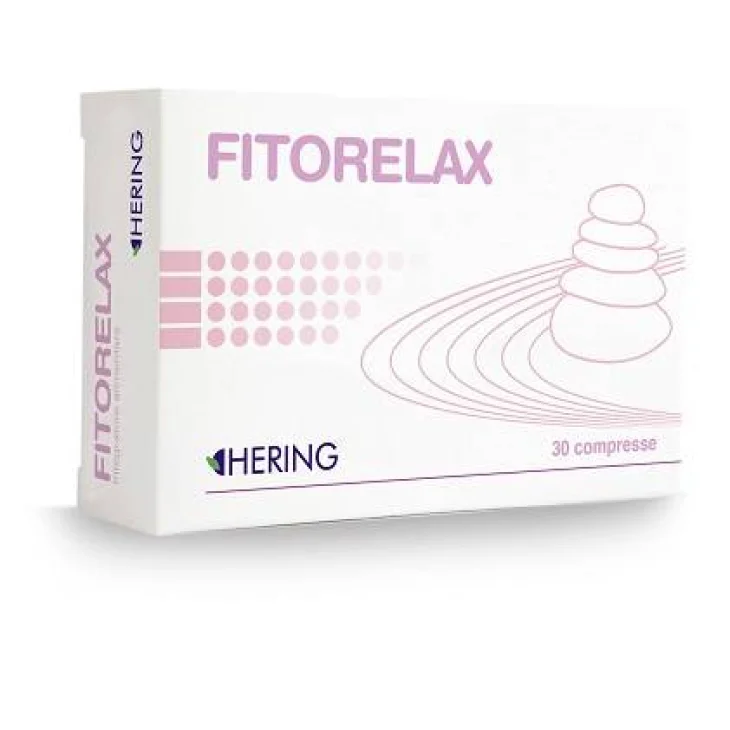Hering Fitorelax Integratore per il Rilassamento 30 Compresse Hering Fitorelax Integratore per il Rilassamento 30 Compresse
