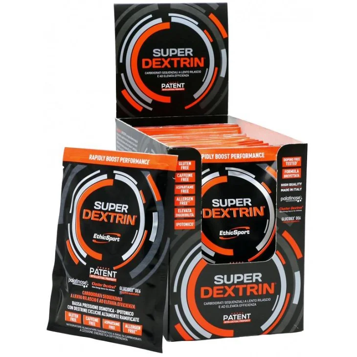 EthicSport Super Dextrin Integratore di Destrine Polvere Busta 50 G EthicSport Super Dextrin Integratore di Destrine Polvere Busta 50 G