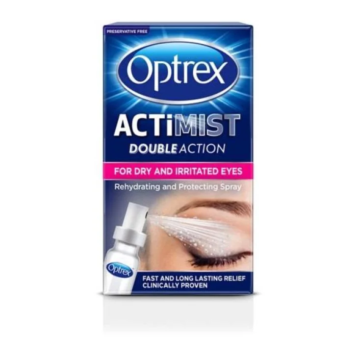 Optrex Actimist Spray 2 In 1 Per Occhi Secchi E Stanchi 10ml Optrex Actimist Spray 2 In 1 Per Occhi Secchi E Stanchi 10ml