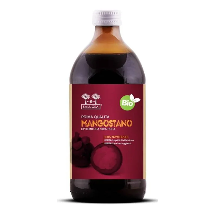 Salugea Succo di Mangostano Bio Integratore Sistema Immunitario 500 ml