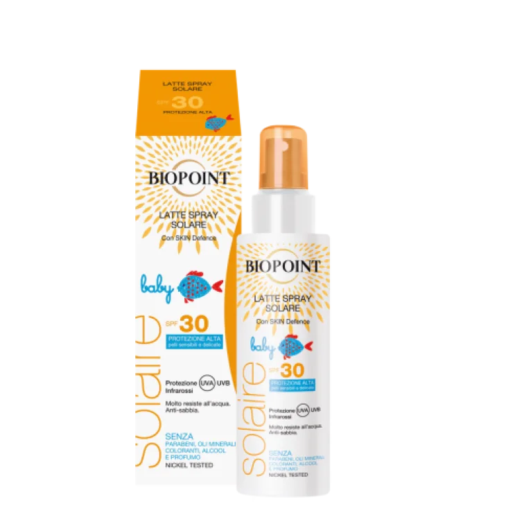 Biopoint Solaire Baby Solare Pediatrico Spf30+ 150 ml