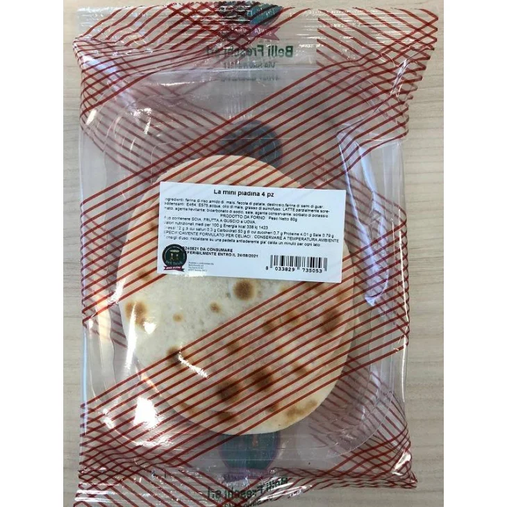 LA MINI PIADINA 4 PEZZI LA MINI PIADINA 4 PEZZI