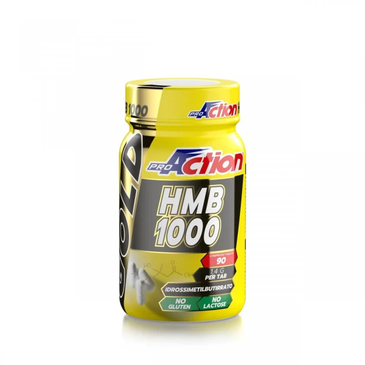 ProAction Gold HMB 1000 Integratore Alimentare 90 compresse ProAction Gold HMB 1000 Integratore Alimentare 90 compresse