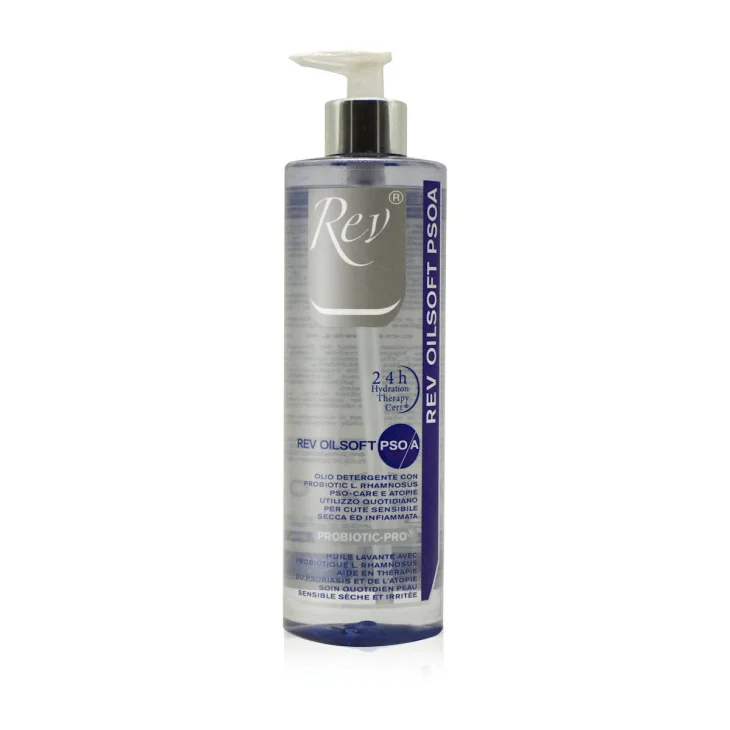 Rev Oilsoft PSOA Olio Detergente Viso e Corpo 500 ml Rev Oilsoft PSOA Olio Detergente Viso e Corpo 500 ml