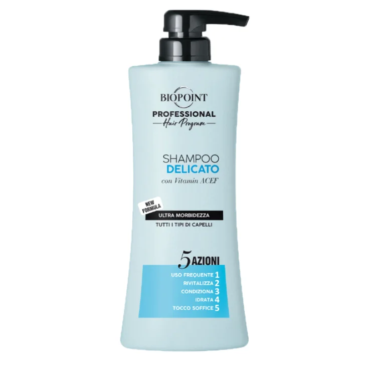 Biopoint Professional 5 Azioni Shampoo delicato 400 ml Biopoint Professional 5 Azioni Shampoo delicato 400 ml