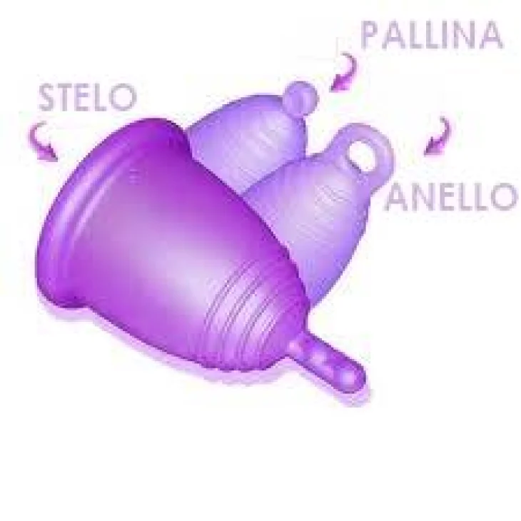 Meluna Coppetta Mestruale Soft Misura L 1 pezzo