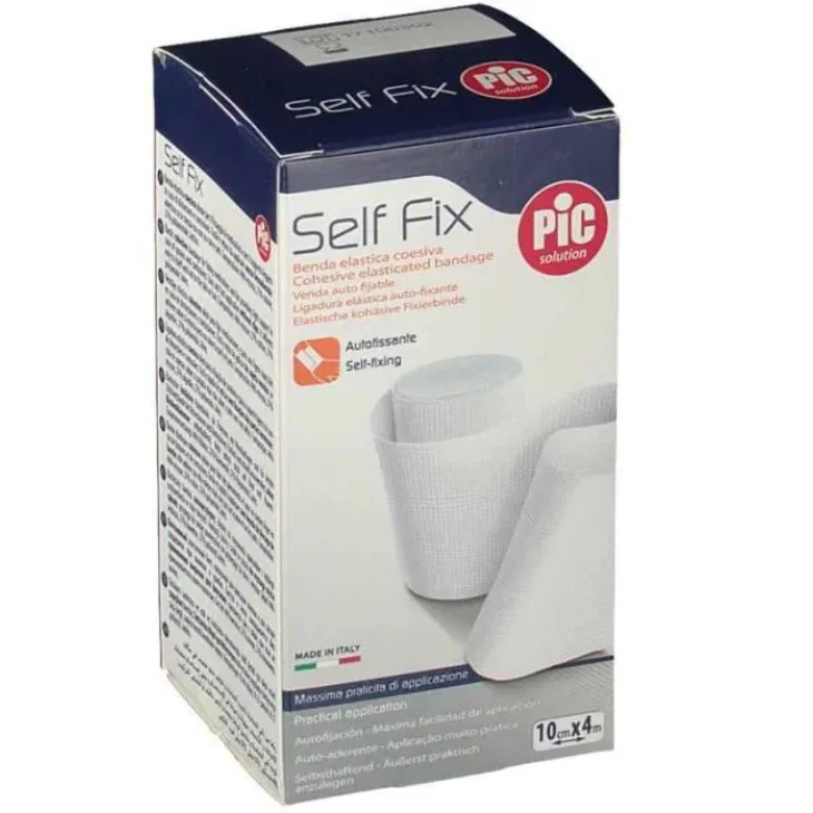 Pic Self Fix Benda Elastica di Fissaggio cm 10x4 m