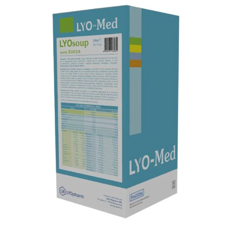 LYO-MED LYOSOUP ZUCCA 8 BUSTE 42 G LYO-MED LYOSOUP ZUCCA 8 BUSTE 42 G
