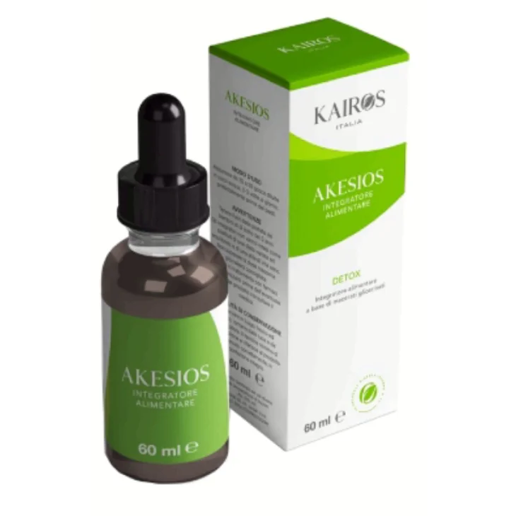 Kairos Akesios Detox Integratore Alimentare Per Eliminare Scorie Metaboliche 60 ml Kairos Akesios Detox Integratore Alimentare Per Eliminare Scorie Metaboliche 60 ml