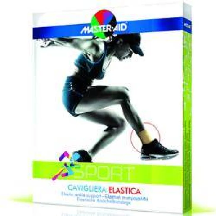 CAVIGLIERA ELASTICA MASTER-AID SPORT TAGLIA 4 26/29CM CAVIGLIERA ELASTICA MASTER-AID SPORT TAGLIA 4 26/29CM