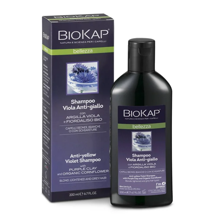 Bios Line Biokap Shampoo Viola Antigiallo 200 ml Bios Line Biokap Shampoo Viola Antigiallo 200 ml