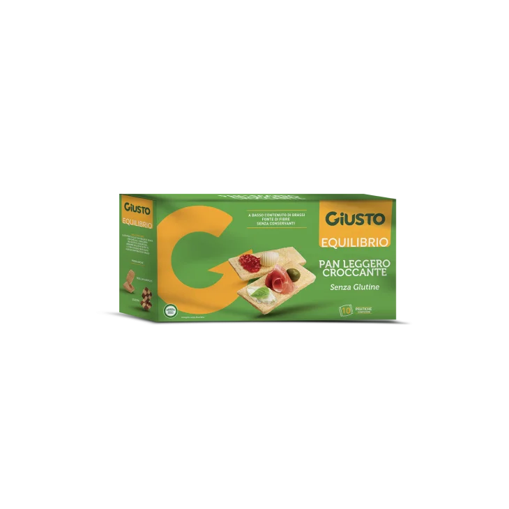 Giusto Equilibrio Senza Glutine Pan Leggero Croccante 250 g