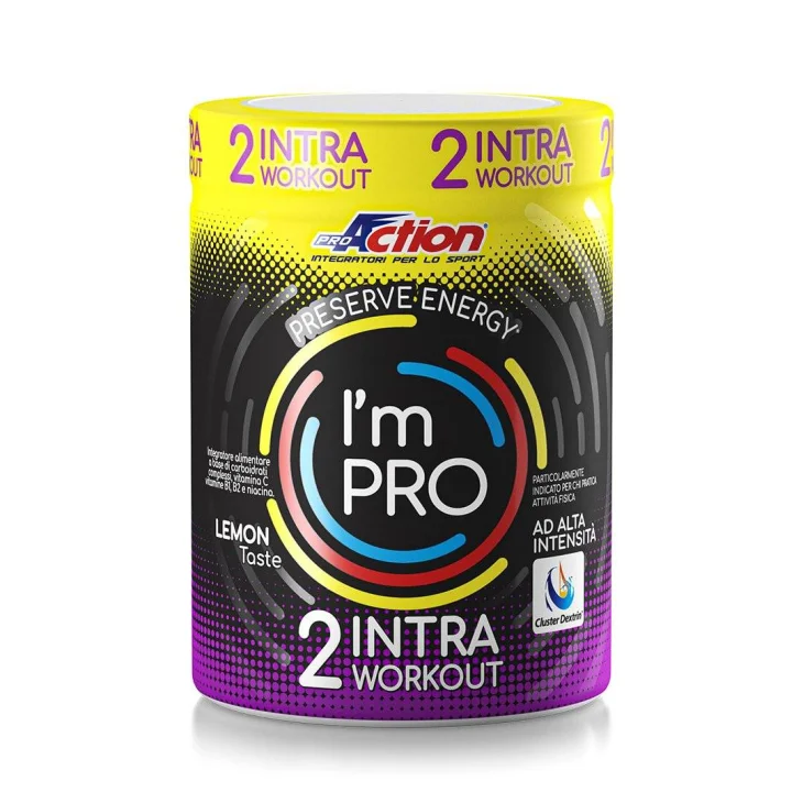 ProAction 2 I'm Pro Intra Workout Integratore per Sportivi 500 g