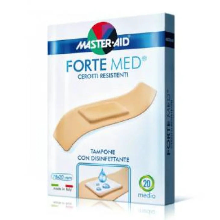 Master Aid Med Forte Cerotti Resistenti 78x26 mm 10 pezzi