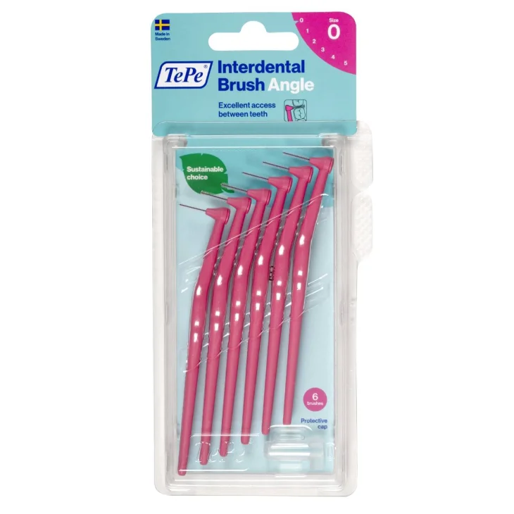 TePe Angle Scovolino Rosa 0.4 mm 6 pezzi TePe Angle Scovolino Rosa 0.4 mm 6 pezzi