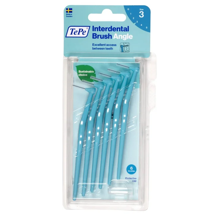 TePe Angle Scovolino Blu 0.6 mm 6 pezzi TePe Angle Scovolino Blu 0.6 mm 6 pezzi