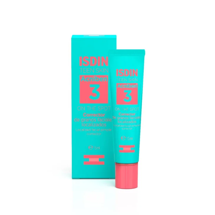 Isdin Acniben On the Spot Gel Correttore Viso Brufoli e Punti Neri 15 ml