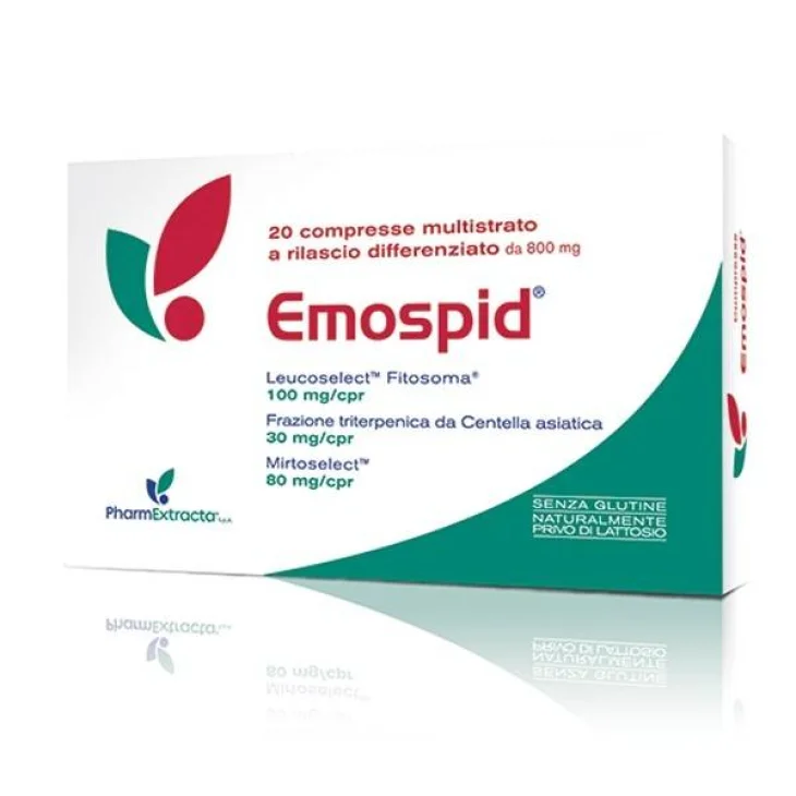 Emospid Integratore per il Microcircolo 20 compresse Emospid Integratore per il Microcircolo 20 compresse