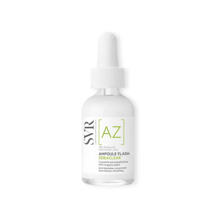 SVR Sebiaclear Ampoule Flash Concentrato Levigante Anti-rossori Anti-imperfezioni 30 ml SVR Sebiaclear Ampoule Flash Concentrato Levigante Anti-rossori Anti-imperfezioni 30 ml